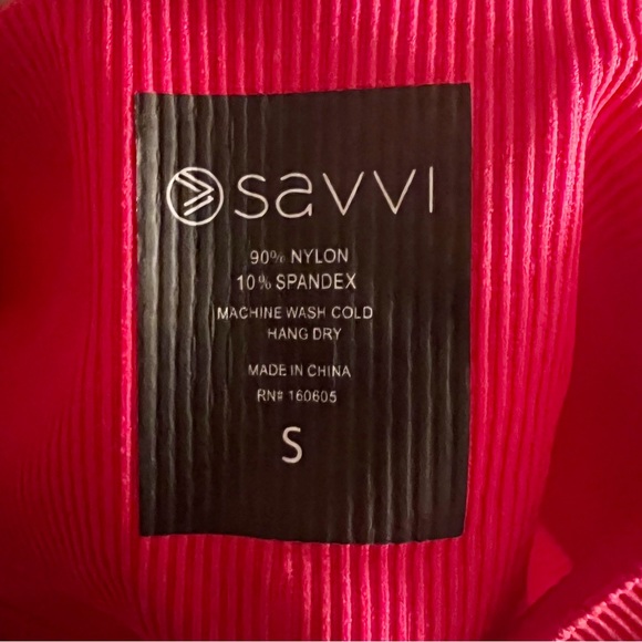 Savvi Ashtanga 24” Textured Workout Active Leggings NWT Small - Picture 12 of 13